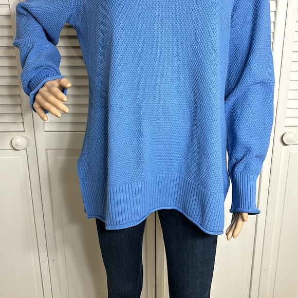 NWT Soft Surroundings Marin Back Button Sweater Large - Picture 8 of 16